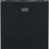 mini fridge black decker single door