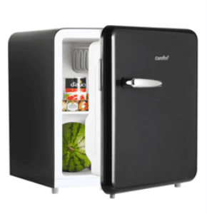 Comfee' 1.6 Cu. Ft. Mini Refrigerator with a Retro Design