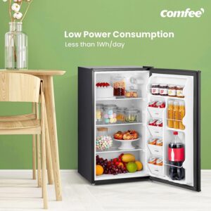 Comfee' 3.3 Cu. Ft. Compact Refrigerator (Modern Design)