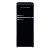 Galanz GLR10TBKEFR True Top Freezer Retro Refrigerator Frost Free, Dual Door Fridge, Adjustable Electrical Thermostat…